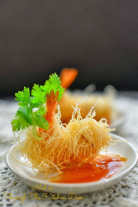 kung sarong|Prawns Wrapped in Vermicelli Noodles (Kung Sarong) .